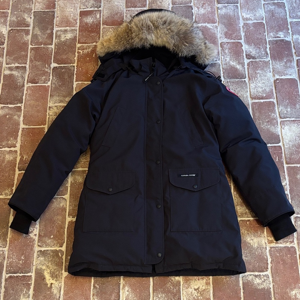 Canada Goose Women’s Trillium Parka (Navy Blue)